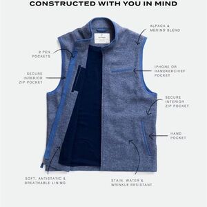 Men's Blue Vest by Patagonia